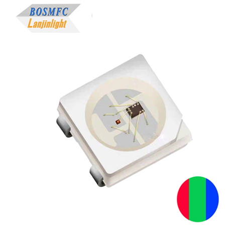 3.5V-5.5V 5050 LED RGB con WS2812B IC Multicolor Durable SK6812