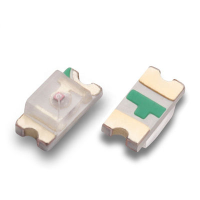 0603 SMD LED Amarillo 585-595nm luz ámbar 1608 chip LED para indicador de pantalla LED