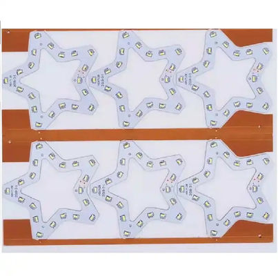 personalizamos la placa de circuito LED de PCB de estrellas de múltiples capas, la placa de aluminio FR4 PCBA con LED