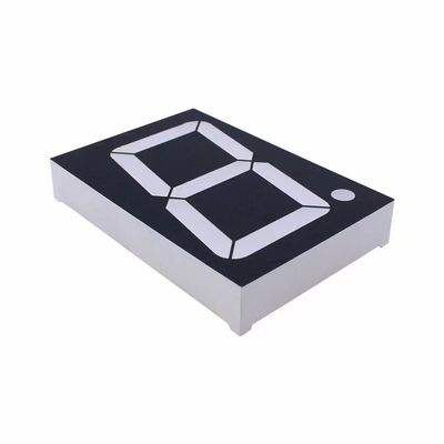 20mA 2.3 pulgadas de siete segmentos de pantalla, un solo dígito de 7 seg LED pantalla