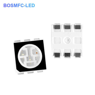 5050 RGB SMD LED Flace Surface Mount Device Package para el interior y el exterior