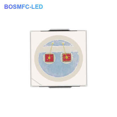 3030 SMD LED Chips 1W Chips dobles de alta luminosidad 660nm Luz roja