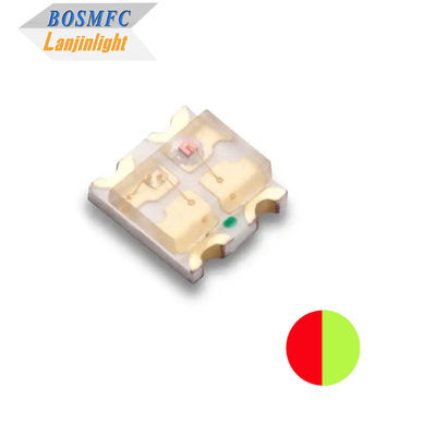 Práctico 0.06W 0603 SMD LED Bicolor Rojo Y Amarillo Verde longitud de onda 568-576nm 1615