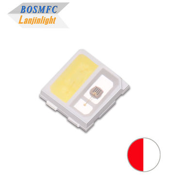 1W 3030 SMD LED Bi color Rojo y Blanco, 150mA Diodo LED práctico