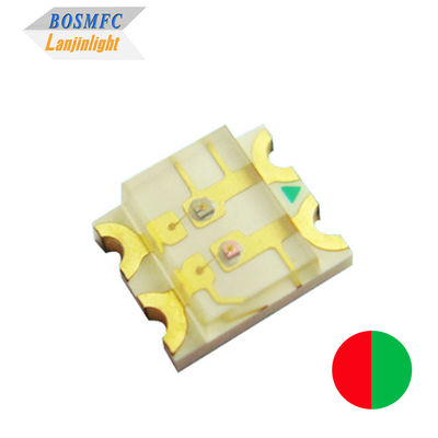3228 Monte de superficie Bi Color 1206 SMD LED Luz roja y verde 20mA