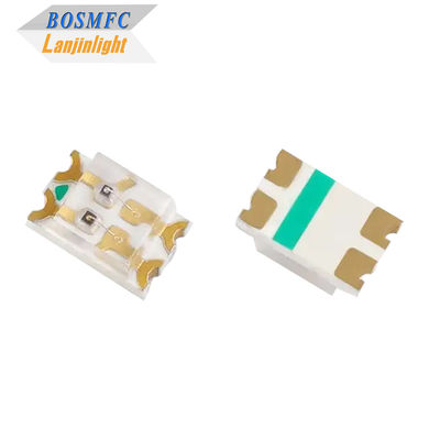 Bi Color SMD LED 0805 Rojo y Azul de dos colores 0.06W Ultra Bright chips