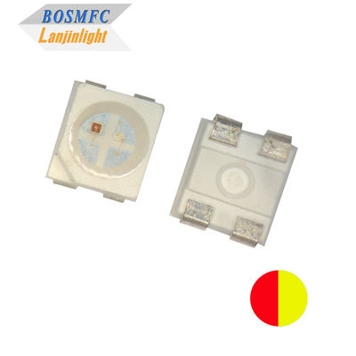 Estables PLCC4 SMD LED 3528 Chip de luz roja y amarilla 4 pines