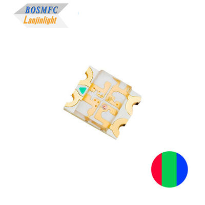 1206 LED RGB 20mA Anti estático 3216 LED SMD multicolor de montaje superior