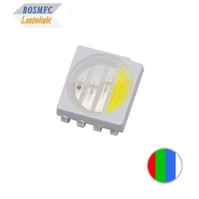 5050 RGBW Diodo LED SMD RGB 5054 20mA para banda LED multicolor
