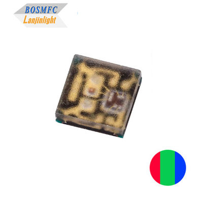 Super brillante de varios colores PLCC4 2020 RGB LED 12mA integrado en el IC Control inteligente individual