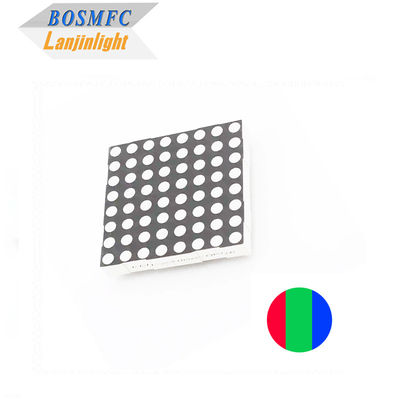 Rohs 8x8 Display LED de matriz de puntos, Display LED de matriz de puntos RGB estable