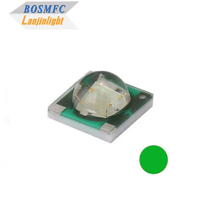 Color verde Chip LED de alta potencia 3535 SMD Diodo de alta luz 3W