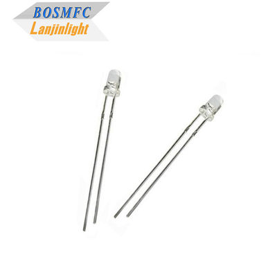 Chip LED IR de 3 mm duradero multipropósito a través del agujero 940nm 850nm