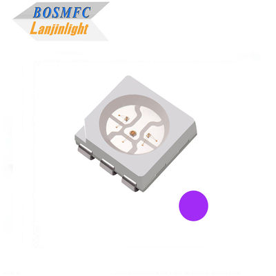 0.2W 5050 UV LED Chip 400nm 405nm Multipurpose para la luz de banda
