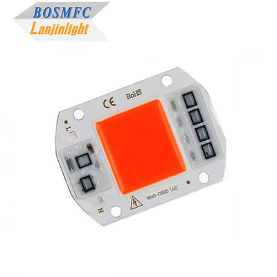 Chip LED práctico de espectro completo COB 50W 100W para lámpara de cultivo de plantas de interior