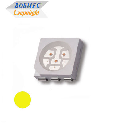 5050 SMD LED Diodo emisor de luz amarillo Chip led de color ámbar para lámpara LED de placa de matrícula