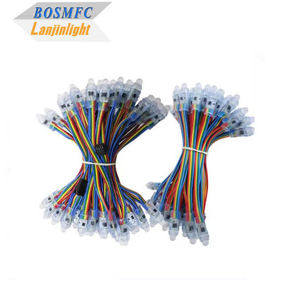 Paisaje de escenario de jardín al aire libre 108 modelos RGB de color completo programable Pixel Luz LED DMX 512 Luz de punto