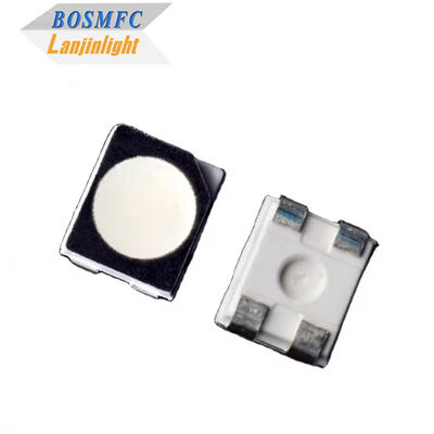 3528 LED SMD tricolor RGB PLCC-4 Chip Diodo emisor de luz con caja negra para luz de fondo e indicador