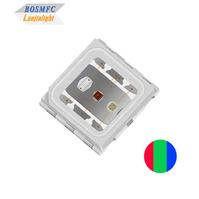 1.5W 5050 RGB LED lente de cúpula chip LED tricolor de alta potencia 3 * 0.5W