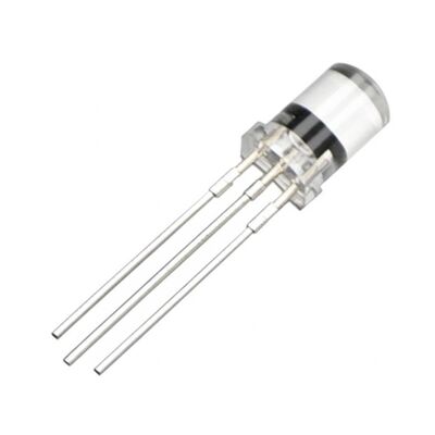 Lente transparente a través del orificio LED 30mA Corriente de trabajo Velocidad de señal pequeña Menos de 200mA Diseñado para señalización electrónica